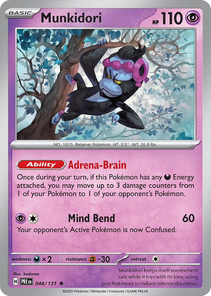 Munkidori - 044/131 - Rare - Reverse Holo