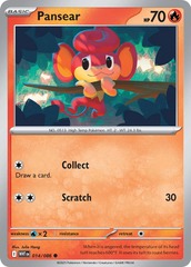Pansear (Master Ball Pattern) - 014/086 - Common - Holo