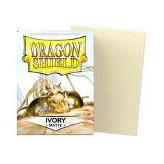 Dragon Shield Sleeves: Matte Ivory (Box of 100)