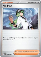 N's Plan - 083/086 - Uncommon - Reverse Holo