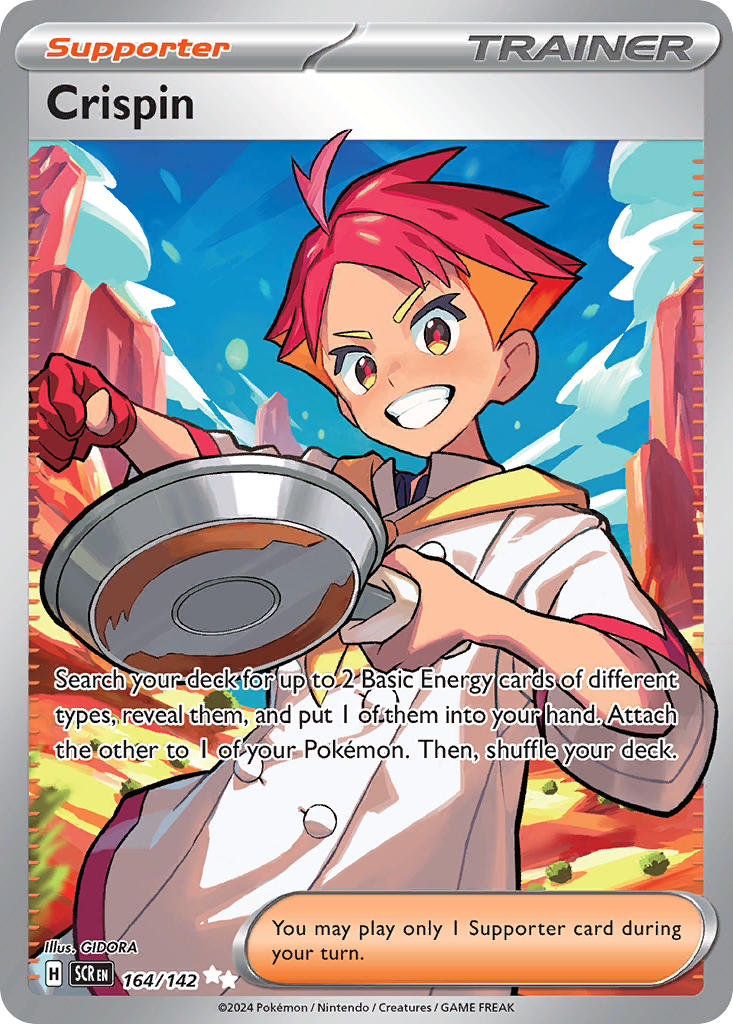 Crispin - 164/142 - Full Art Ultra Rare
