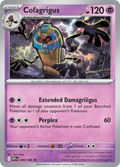 Cofagrigus (Master Ball Pattern) - 040/086 - Rare - Holo