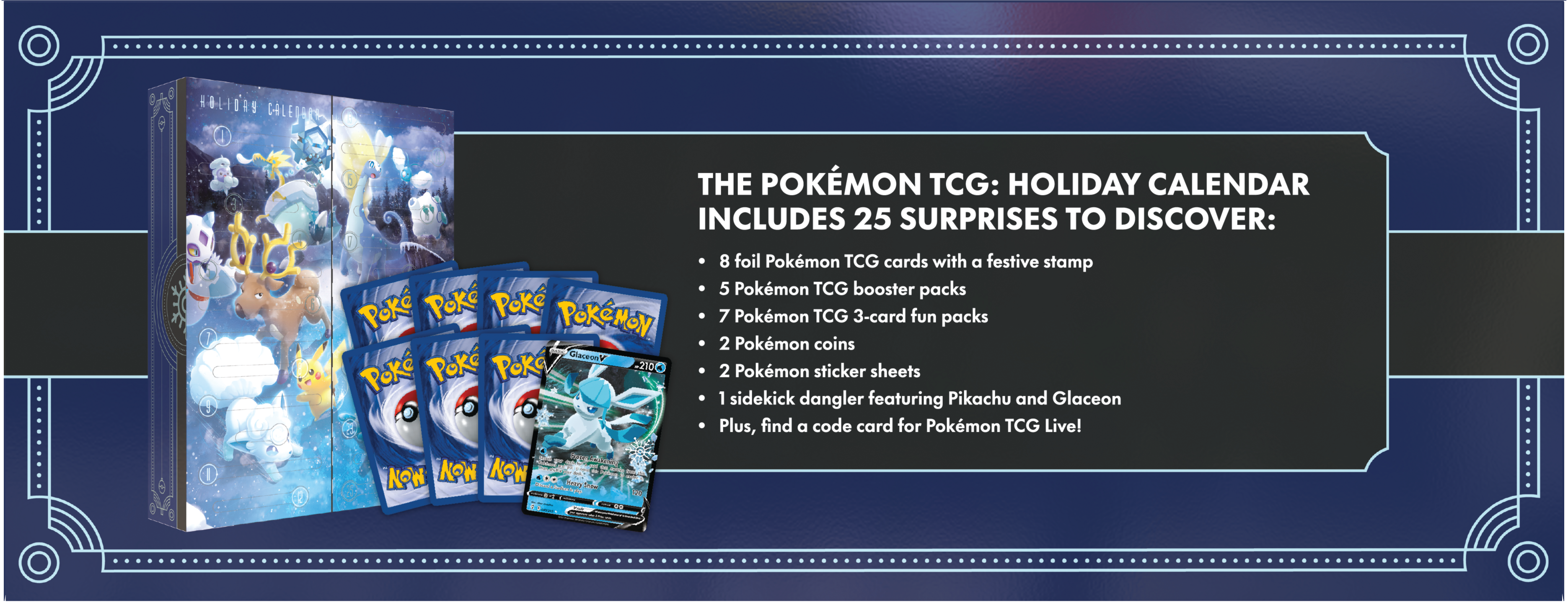 2023 Pokemon Holiday Calendar
