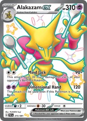 Alakazam ex - 215/091 - Shiny Ultra Rare