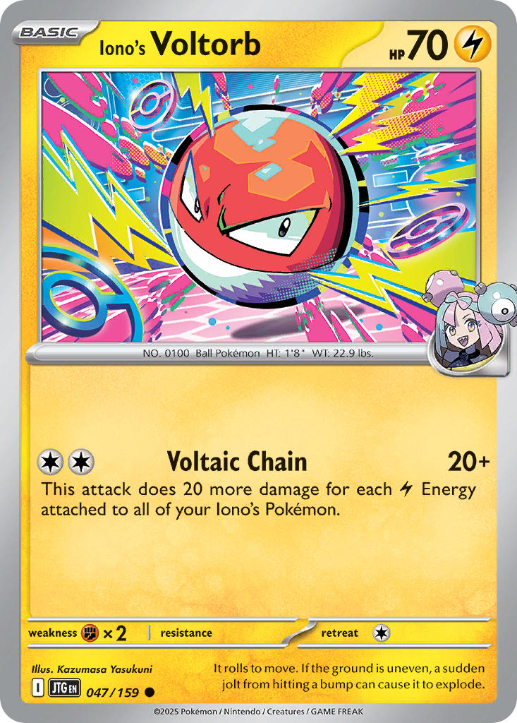 Ionos Voltorb - 047/159 - Common