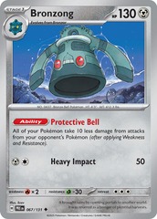 Bronzong (Master Ball Pattern) - 067/131 - Uncommon - Reverse Holo