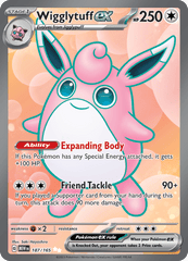 Wigglytuff ex - 187/165 - Full Art Ultra Rare