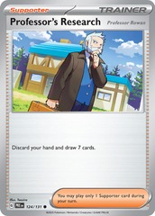 Professor's Research [Professor Rowan] (Poke Ball Pattern) - 124/131 - Common - Reverse Holo