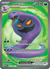 Arbok ex - 185/165 - Full Art Ultra Rare