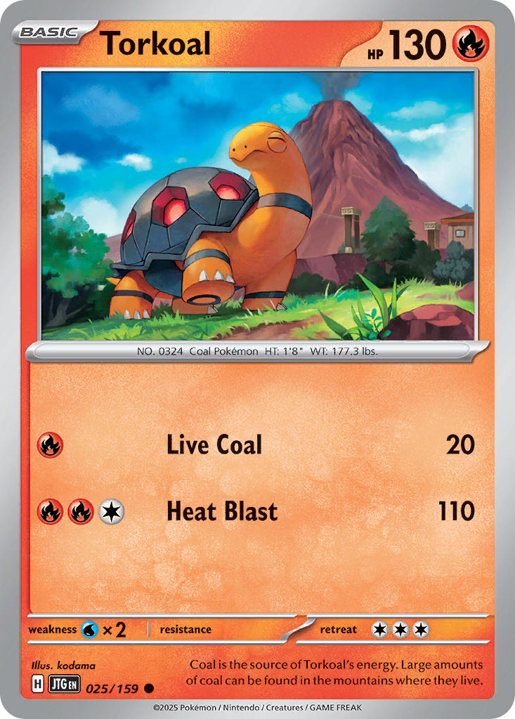 Torkoal - 025/159 - Common