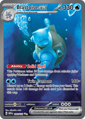 Blastoise ex - 200/165 - Special Illustration Rare