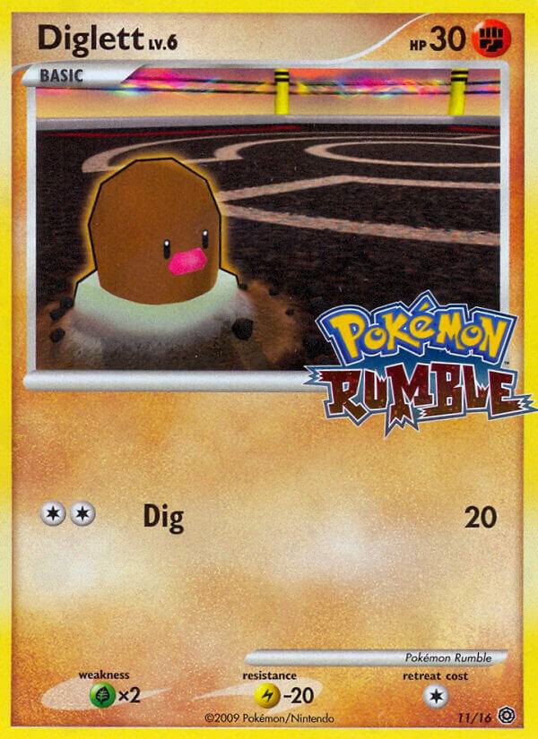 Diglett - 11/16 - Pokemon Rumble