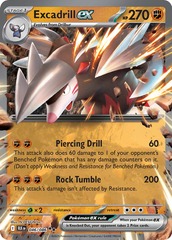 Excadrill ex - 046/086 - Double Rare