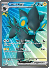 Luxray ex - 195/167 - Full Art Ultra Rare