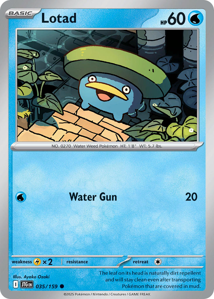 Lotad - 035/159 - Common - Reverse Holo