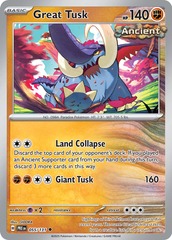 Great Tusk (Master Ball Pattern) - 055/131 - Uncommon - Reverse Holo