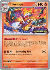 Infernape - SVP116 - SVP Black Star Promos