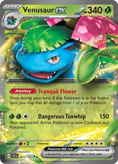 Venusaur ex - 001/142 - Double Rare