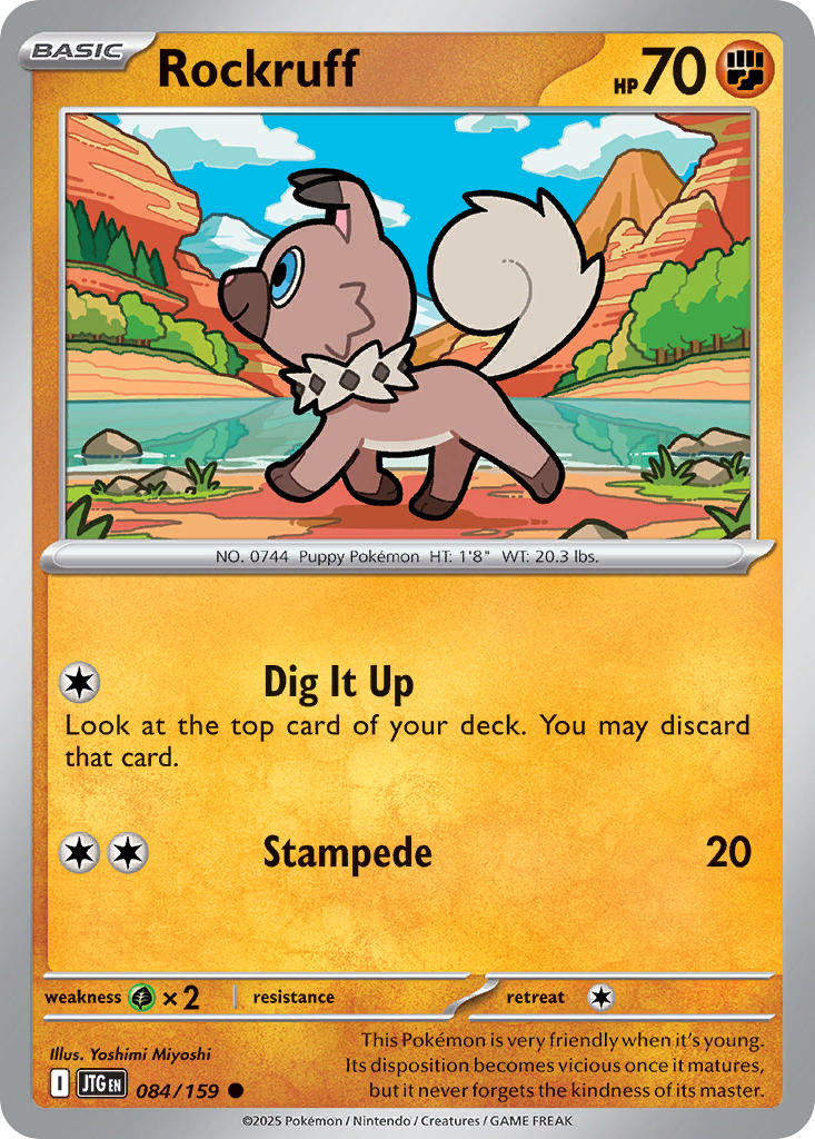 Rockruff - 084/159 - Common