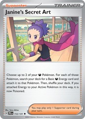 Janine's Secret Art (Poke Ball Pattern) - 112/131 - Uncommon - Reverse Holo