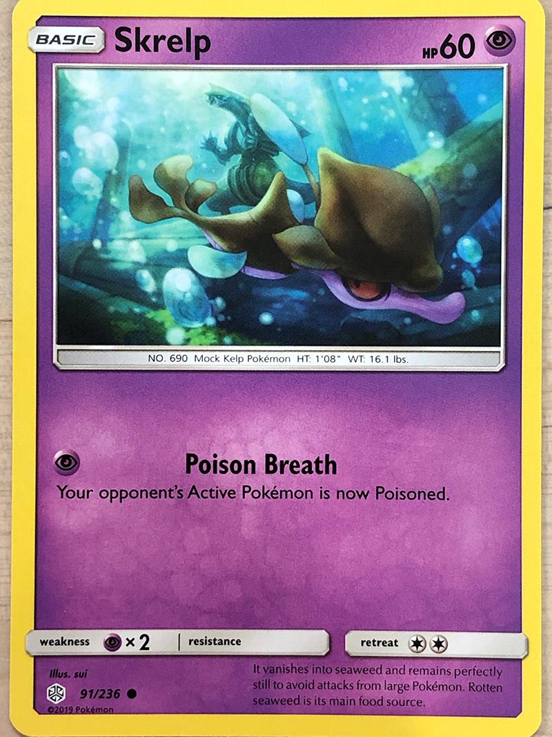 Skrelp - 91/236 - Common - Reverse Holo