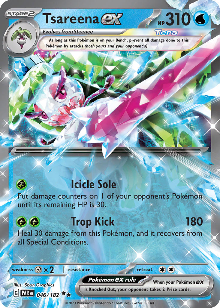 Tsareena ex - 046/182 - Double Rare