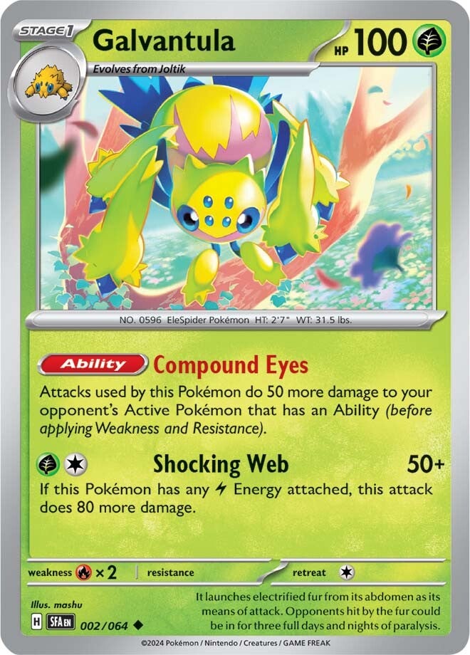 Galvantula - 002/064 - Uncommon