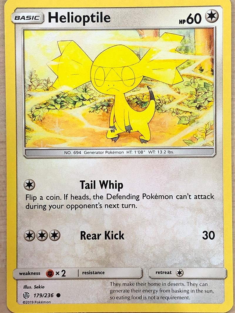 Helioptile - 179/236 - Common