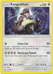 Kangaskhan - 99/149 - Non-Holo Forest Shadow Theme Deck Exclusive
