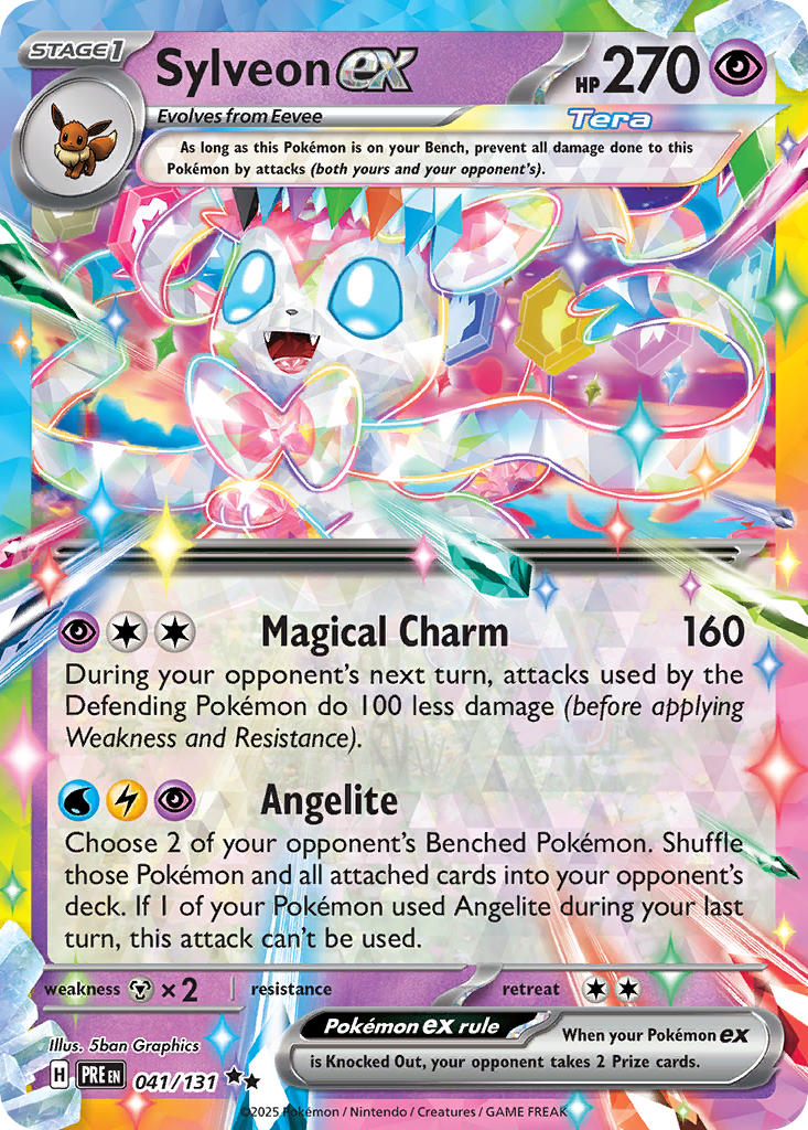 Sylveon ex - 041/131 - Double Rare