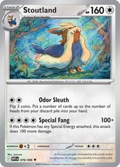 Stoutland (Master Ball Pattern) - 076/086 - Uncommon - Holo