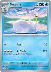 Swanna (Master Ball Pattern) - 026/086 - Uncommon - Holo