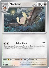 Noctowl - 127/162 - Common - Reverse Holo