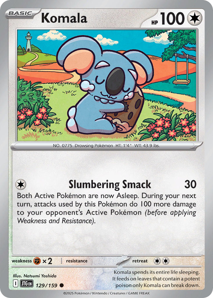 Komala - 129/159 - Common - Reverse Holo