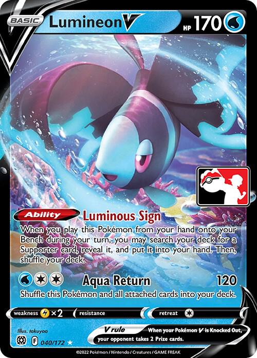 Lumineon V - 040/172 - Ultra Rare