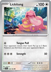 Lickitung - 124/162 - Common - Reverse Holo