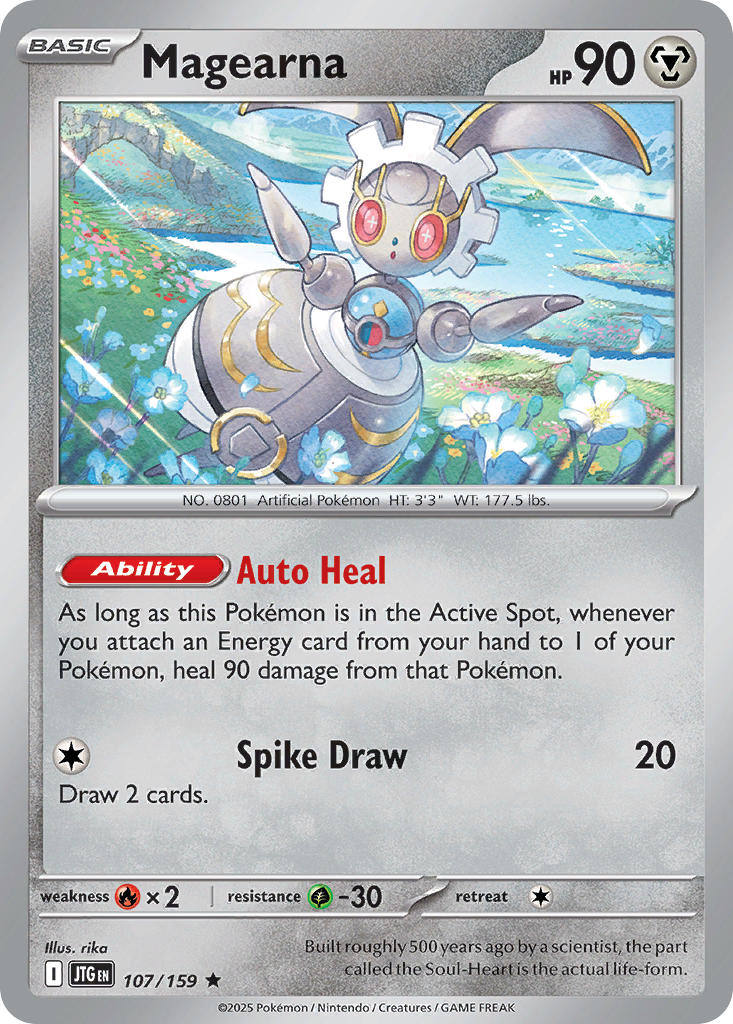 Magearna - 107/159 - Rare - Reverse Holo