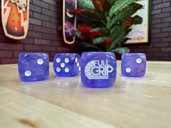 Full Grip Games Dice - 4 Pack (Purple Borealis)