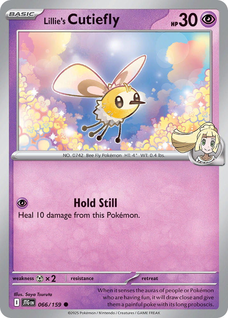 Lillies Cutiefly - 066/159 - Common - Reverse Holo