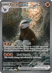 Excadrill ex - 168/086 - Special Illustration Rare
