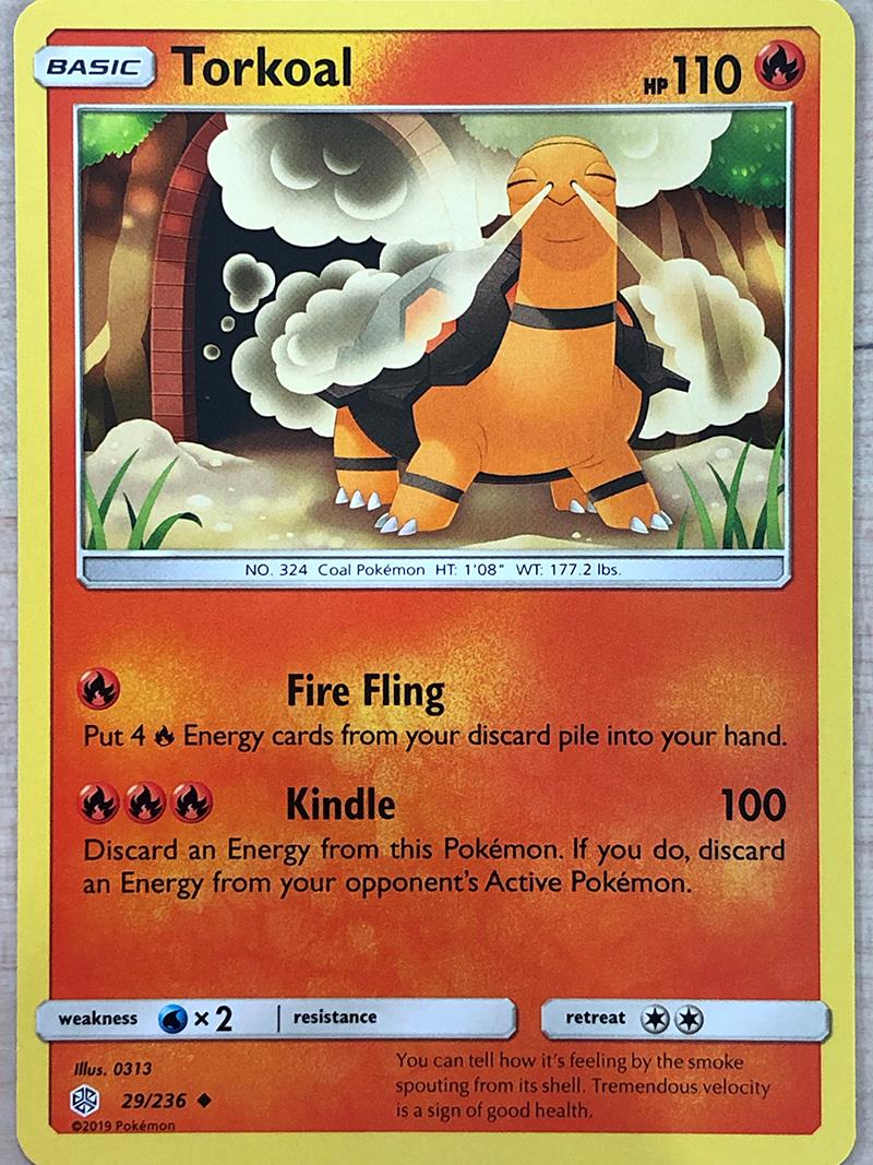 Torkoal - 29/236 - Uncommon - Reverse Holo