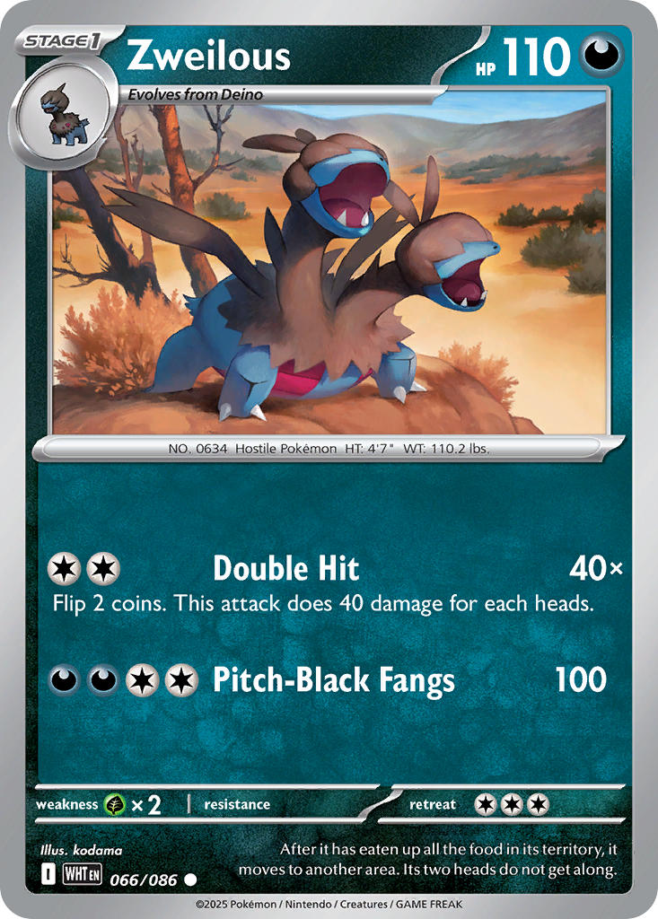 Zweilous - 066/086 - Common - Reverse Holo