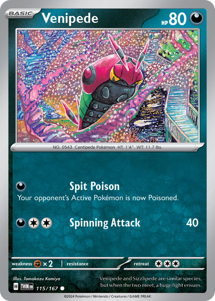 Venipede - 115/167 - Common