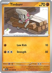 Timburr - 047/086 - Common - Reverse Holo