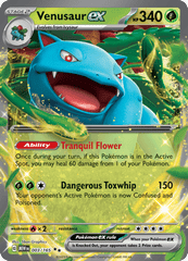 Venusaur ex - 003/165 - Double Rare