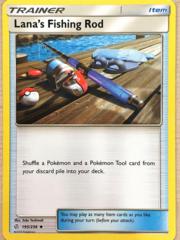 Lana's Fishing Rod - 195/236 - Uncommon - Reverse Holo