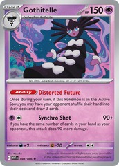 Gothitelle (Master Ball Pattern) - 043/086 - Rare - Holo