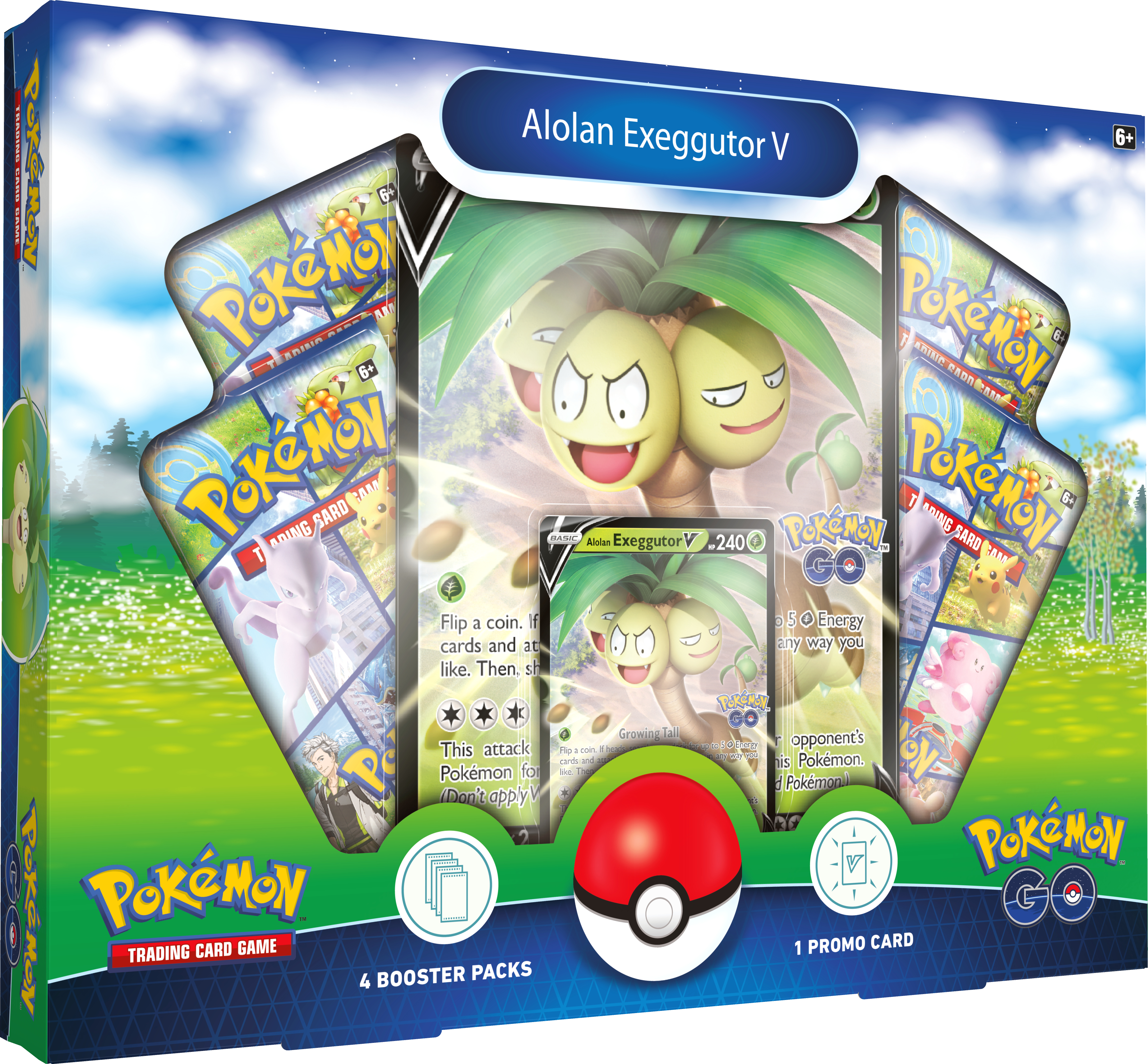 Pokemon GO Collection - Alolan Exeggutor V