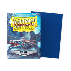 Dragon Shield Sleeves: Matte Blue (Box of 100)