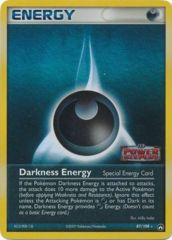 Darkness Energy - 87/108 - Rare - Reverse Holo